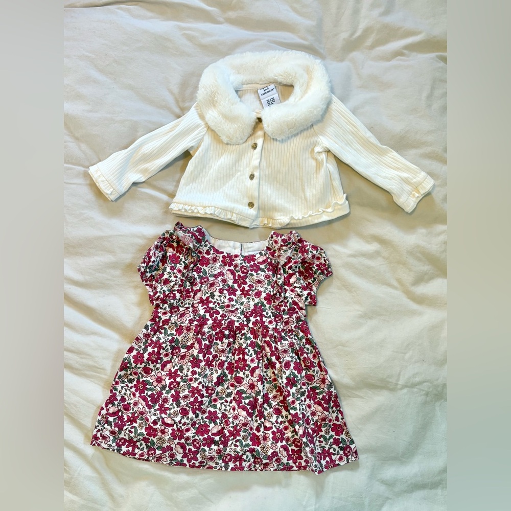 2 piece Cupcakes & Cashmere Infant Set size 3-6 months
